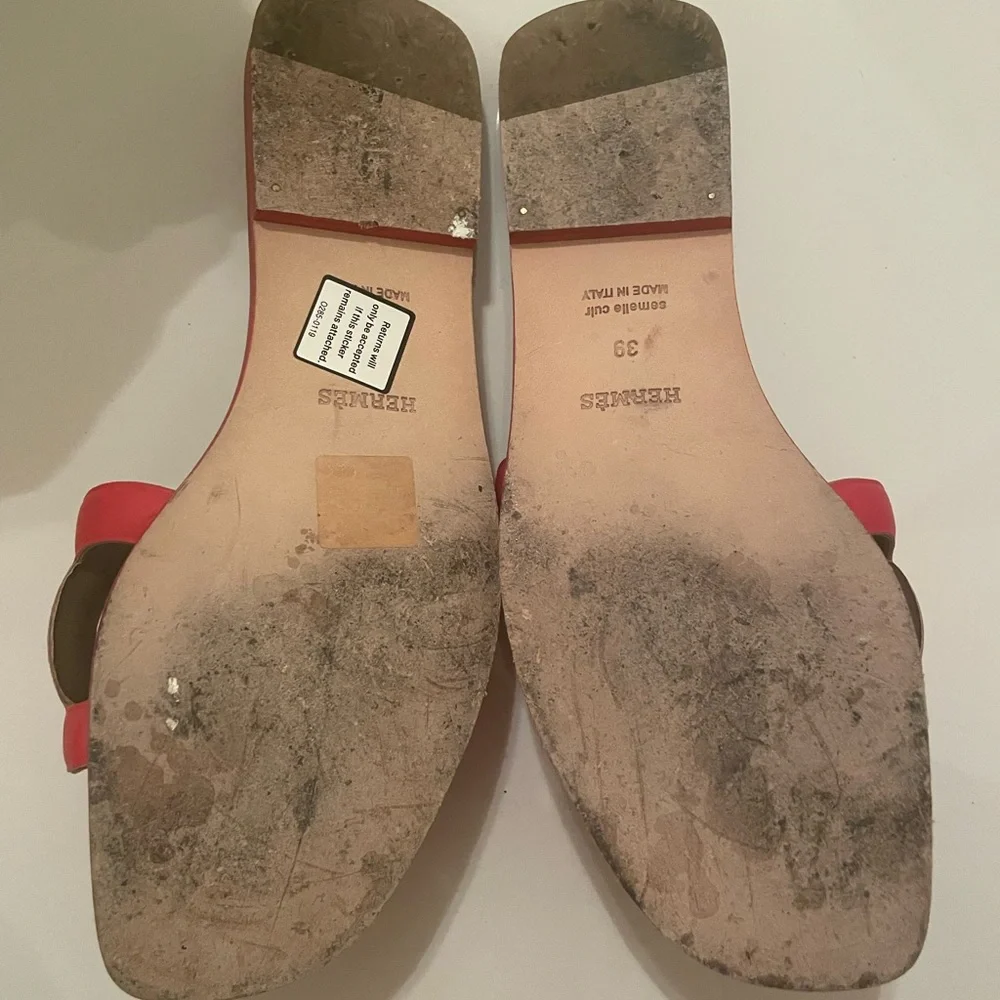 Hermes sandals size 39 - Picture 2 of 5